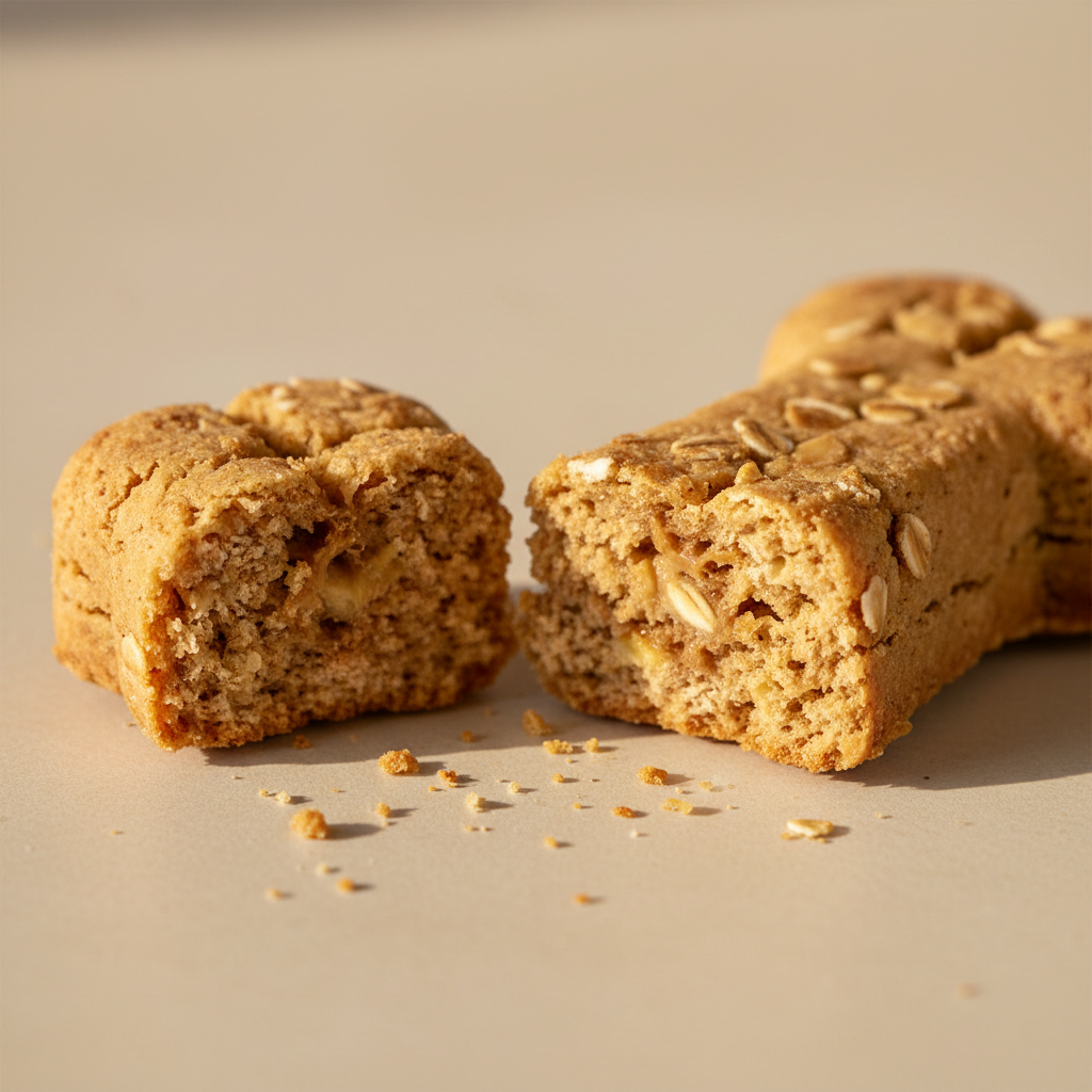 Peanut Butter Banana Mint Bites