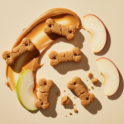 Peanut Butter Apple Mint Bites