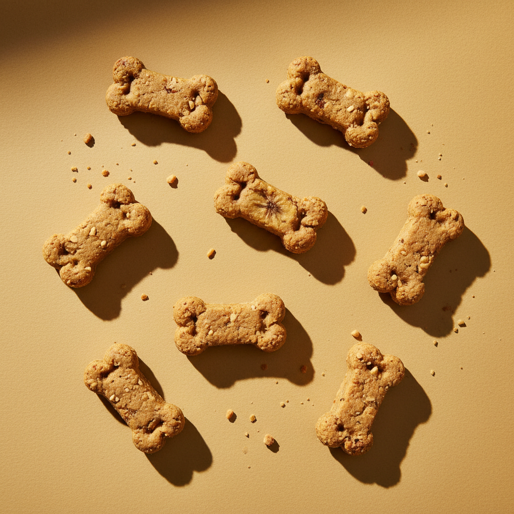 Peanut Butter Banana Mint Bites